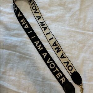 I am a voter crossbody purse strap from Clare V. Perfect for election season!!